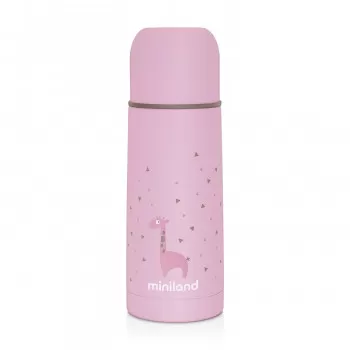 Miniland termos boca roze, 350ml 