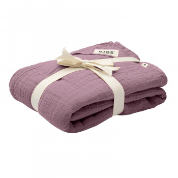 Bibs tetrapelene od muslina 120x120 cm Heather 
