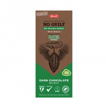 KANDIT No Guilt DARK MIX NUTS no sugar added 80g 