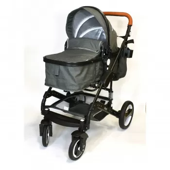 Puerri duo/trio sistem Passeggino, Silver 