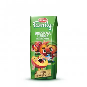 Nectar family sok breskva 0.2l 