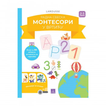 Larousse MONT. radna sveska-Montesori u vrtiću 2-3 