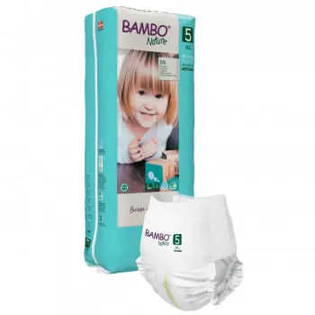 Bambo Nature pants pelene 5, 12-18kg 38 kom 