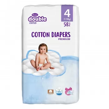 Violeta pelene DC Cotton Air Dry 4 Maxi 58kom 