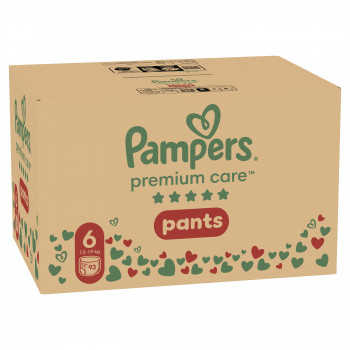 Pampers pants pelene monthly 6 prem. 13-19kg 93kom 