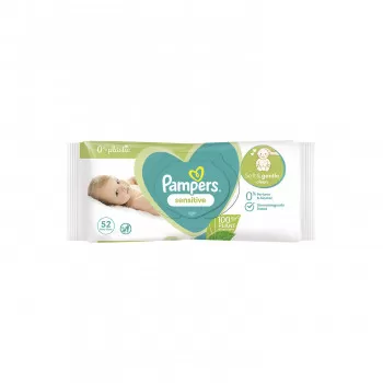 Pampers baby vlazne maramice Sensitive 52kom 