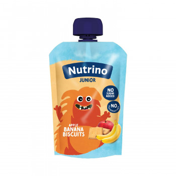 Nutrino junior pauč Jab,bana i keks 100g 