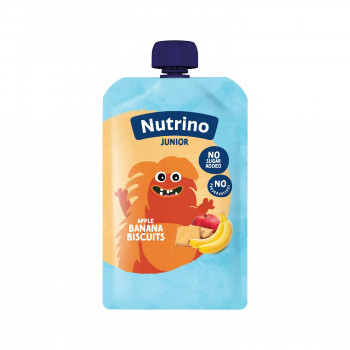 Nutrino junior pauč Jab,bana i keks 180g 