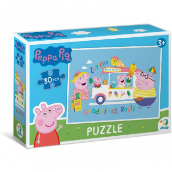 Dodo puzzle Peppa prase putovanje, 30 komada 