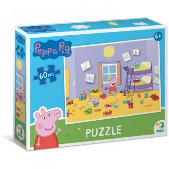 Dodo puzzle Peppa prase, dečija soba 60 komada 