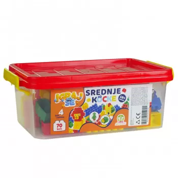 Igraj se srednje kocke - 70 el. 