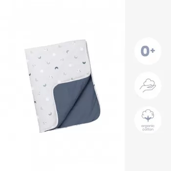 Doomoo prekrivač za bebe Blue Grey Moon 