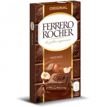 Ferrero Rocher mlečna čokolada 90g 