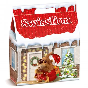 Swisslion novogodišnji paketić kućica 2383g 