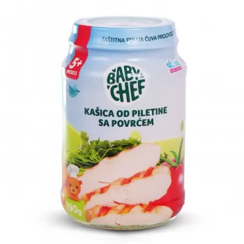 Baby Chef kašica od piletine sa povrćem 190g 