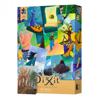 Dixit Puzzle - Blue Mishmash (1000) 