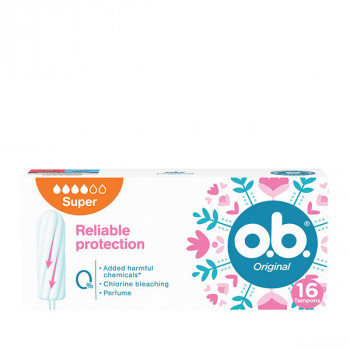 Ob Tamponi Original Super 16 Pcs 