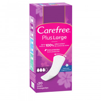 Carefree Dnevni Ulošci Large Fresh 20Kom 
