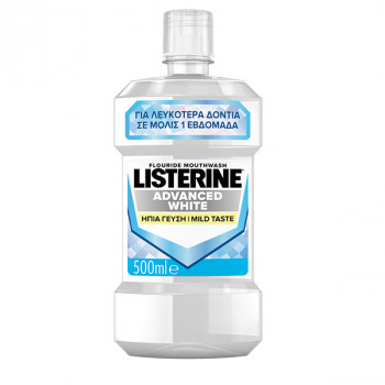 Listerine Tečnost Adv White Mild 500Ml 
