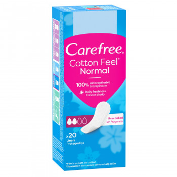 Carefree Dnevni Ulošci Normal Cotton 20Kom 