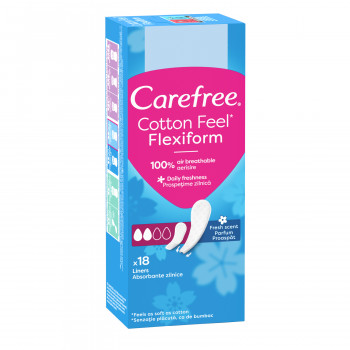 Carefree Dnevni Ulošci Flexiform Fresh 18Kom 