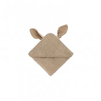 Bibs peškir sa kapuljačom Kangaroo, Vanilla 