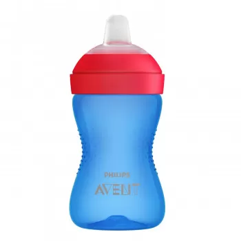 Avent šolja sa mekanim kljunom plava 300ml 