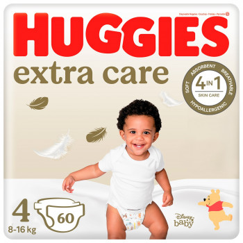 Huggies pelene extra care mega 4 8-14kg 60kom 