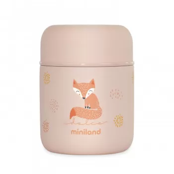 Miniland termos za hranu mini od 280ml roze 