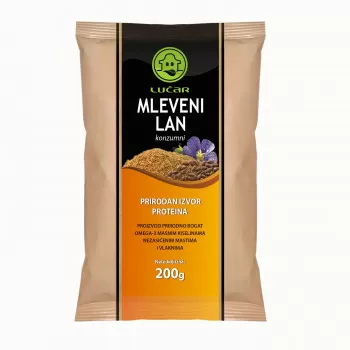Lučar mleveni lan 200g 