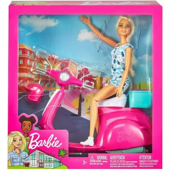 Barbie lutka sa skuterom 
