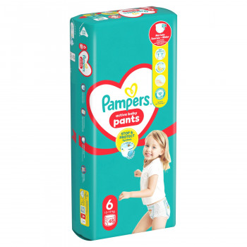 Pampers pants pelene GP 6 large 15+kg 48kom 