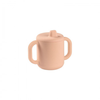 Beaba silikonska šolja za učenje 300ml, pink 