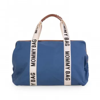 Child home Mommy Bag Signature, ručna torba indigo 