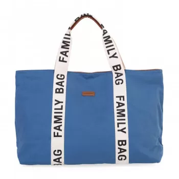 Child home Family Bag Signature, torba indigo 