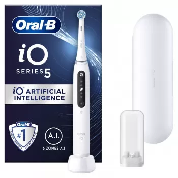 Oral B Elektricna cetkica za zube  iO5 White 