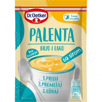 Dr.Oetker instant palenta sa sirom 55g 