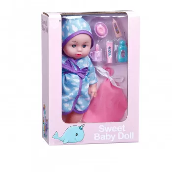 HK Mini lutka beba sa kozmetikom 