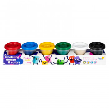 Dream Makers igračka plastelin u setu, 6 boja 