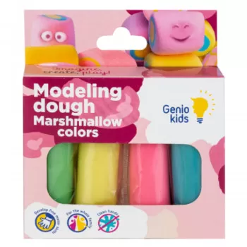 Dream Makers igračka plastelin, 4 marshmallow boje 