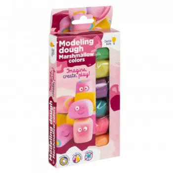 Dream Makers igračka plastelin, 6 marshmallow boja 
