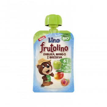 Lino Bio jabuka.mango,breskva pouch 100g 