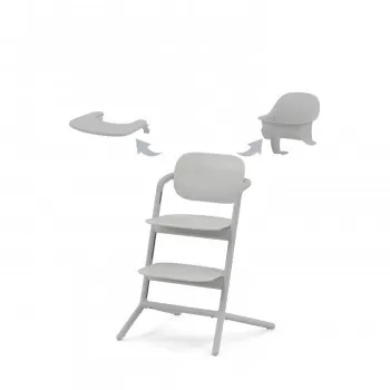 Cybex hranilica Lemo 3u1, Suede Grey 