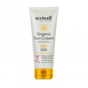 Ecowell Organska krema za sunčanje SPF 50 , 110 gr 
