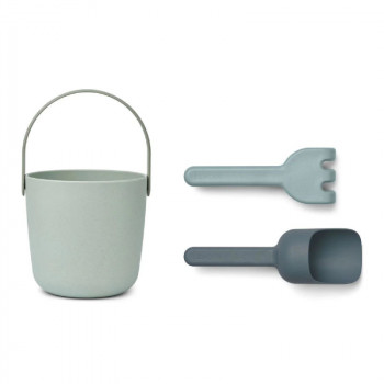 Liewood set za plažu Donny, Dusty mint multi mix 