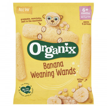 Organix banana flips  25g 