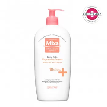 Mixa mleko za telo za osetljivu i suvu kožu 400ml 