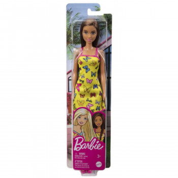 HMX Barbie lutka Fashionistas, žuta T7439-961F 