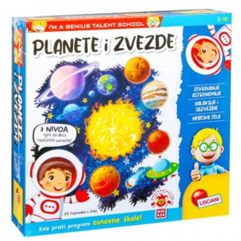Mali Genije Edukativni set Planete i zvezde 