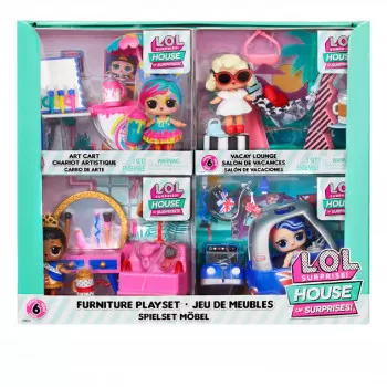 LOL SURPRISE FURNITURE PLAYSET ASST 